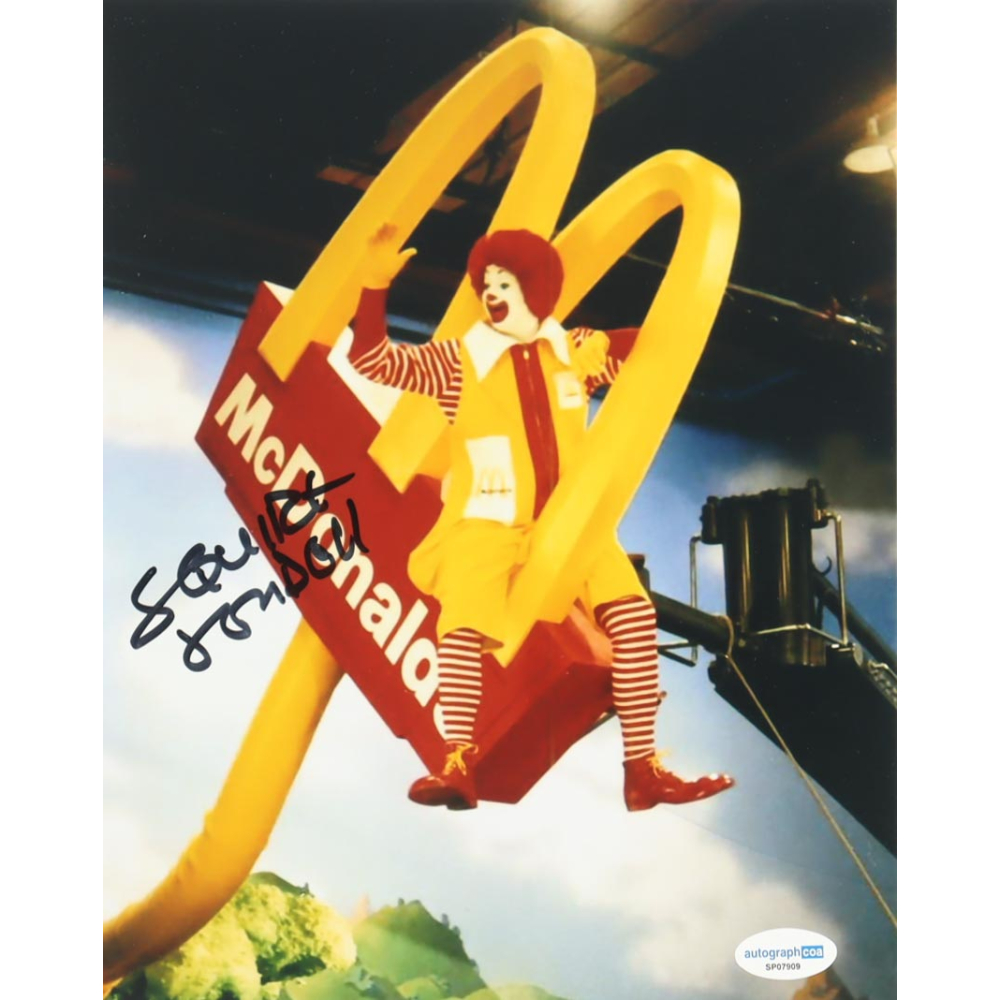 Squire Fridell Signed McDonald's 8x10 Photo (ACOA) at PristineAuction.com