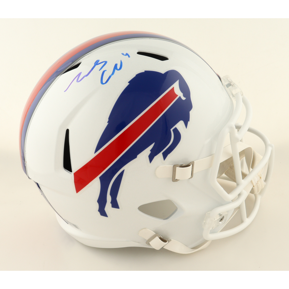 James Cook Signed Bills Full-Size Speed Helmet (Beckett) at PristineAuction.com