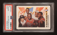 Bulls Starting Five 1991-92 SkyBox #337 / Great Moments from the NBA Finals (PSA 10) at PristineAuction.com