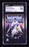 Roki Sasaki 2025 Bowman Chrome Rockstar Rookies #RR20 RC (CGC 10) at PristineAuction.com