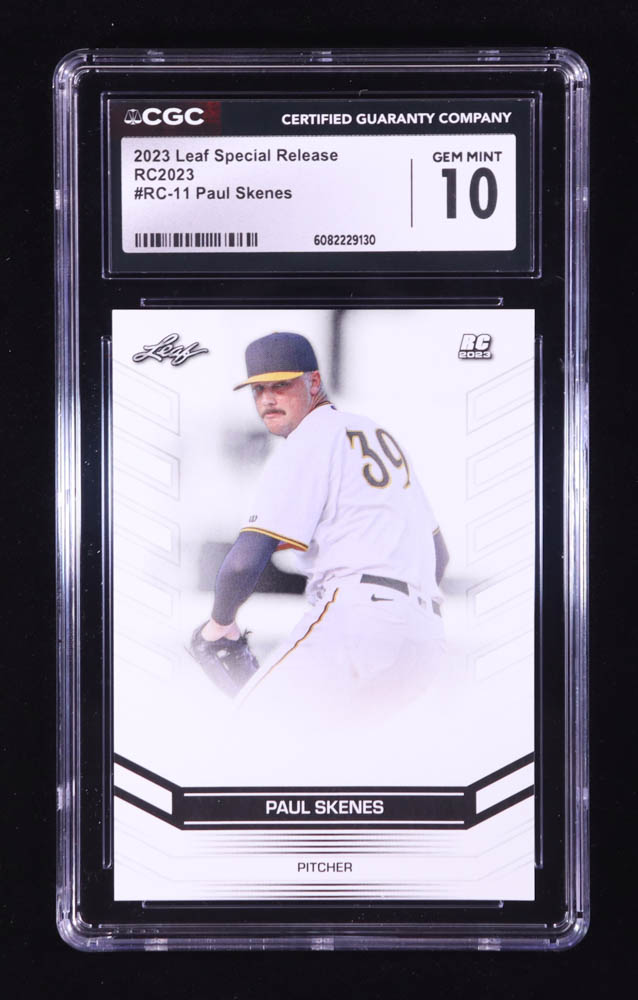 Paul Skenes 2023 Leaf Special Release RC2023 #RC11 RC (CGC 10) at PristineAuction.com Paul Skenes 2023 Leaf Special Release RC2023 #RC11 RC (CGC 10) at PristineAuction.com
