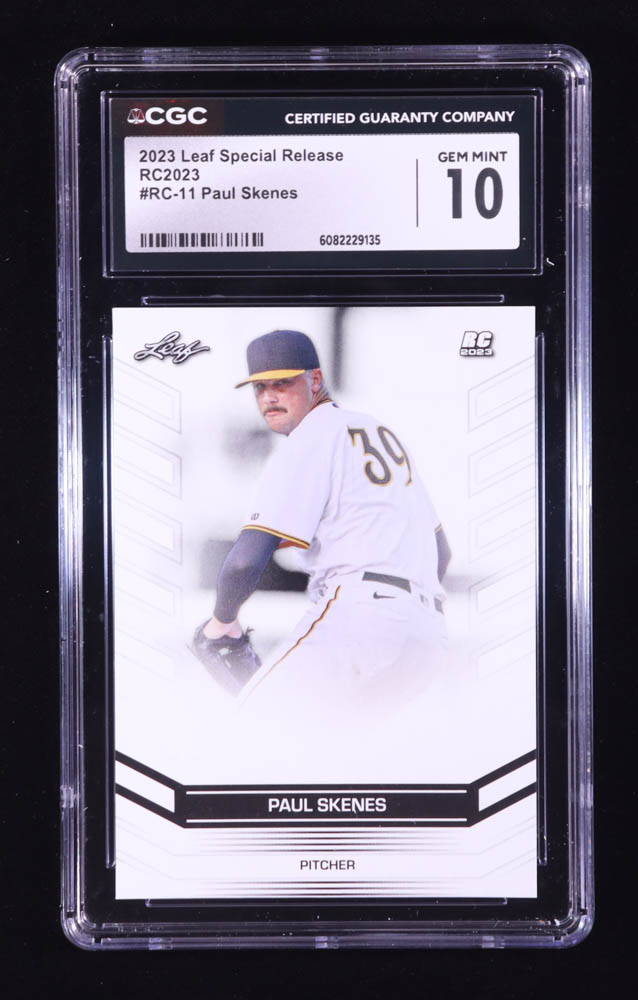 Paul Skenes 2023 Leaf Special Release RC2023 #RC11 RC (CGC 10) at PristineAuction.com Paul Skenes 2023 Leaf Special Release RC2023 #RC11 RC (CGC 10) at PristineAuction.com