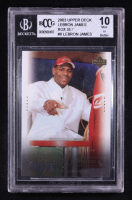 LeBron James 2003 Upper Deck LeBron James Box Set #8 / The Cavaliers Get Their Man RC (BCCG 10) at PristineAuction.com