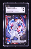 Pete Crow-Armstrong 2024 Bowman's Best #17 RC (CGC 10) at PristineAuction.com