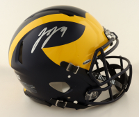 JJ McCarthy Signed Michigan Wolverines Full-Size Authentic On-Field Speed Helmet (Beckett) at PristineAuction.com