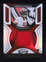Emeka Egbuka 2025 Certified New Generation Jerseys Mirror #10 #358/499 RC at PristineAuction.com