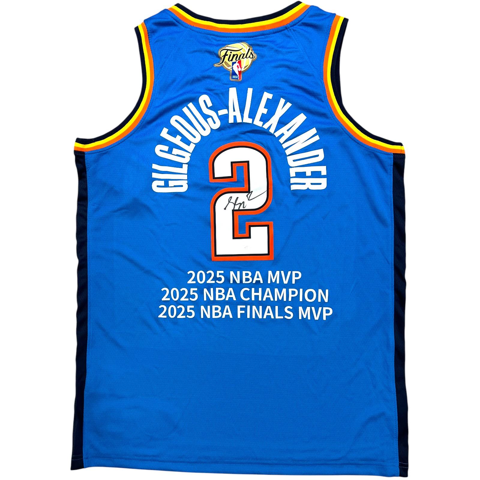 Shai Gilgeous-Alexander Signed Thunder Nike Authentic Jersey (JSA) at PristineAuction.com Shai Gilgeous-Alexander Signed Thunder Nike Authentic Jersey (JSA) at PristineAuction.com