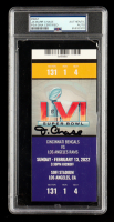 Ja'Marr Chase Signed Super Bowl LVI Commemorative Ticket (PSA) at PristineAuction.com