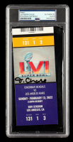 Ja'Marr Chase Signed Super Bowl LVI Commemorative Ticket (PSA) at PristineAuction.com