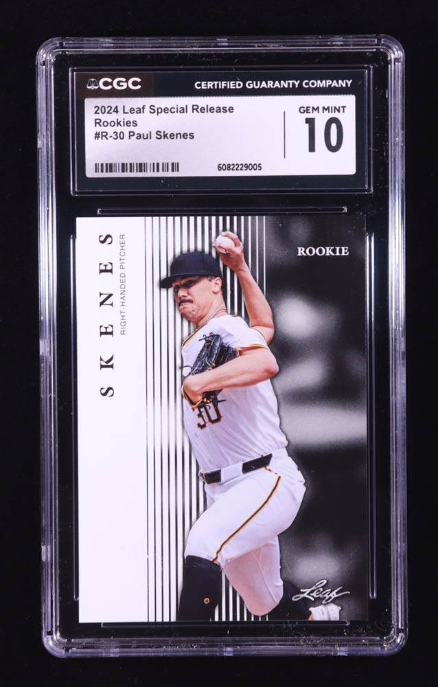 Paul Skenes 2024 Leaf Special Release Rookies #R30 RC (CGC 10) at PristineAuction.com Paul Skenes 2024 Leaf Special Release Rookies #R30 RC (CGC 10) at PristineAuction.com