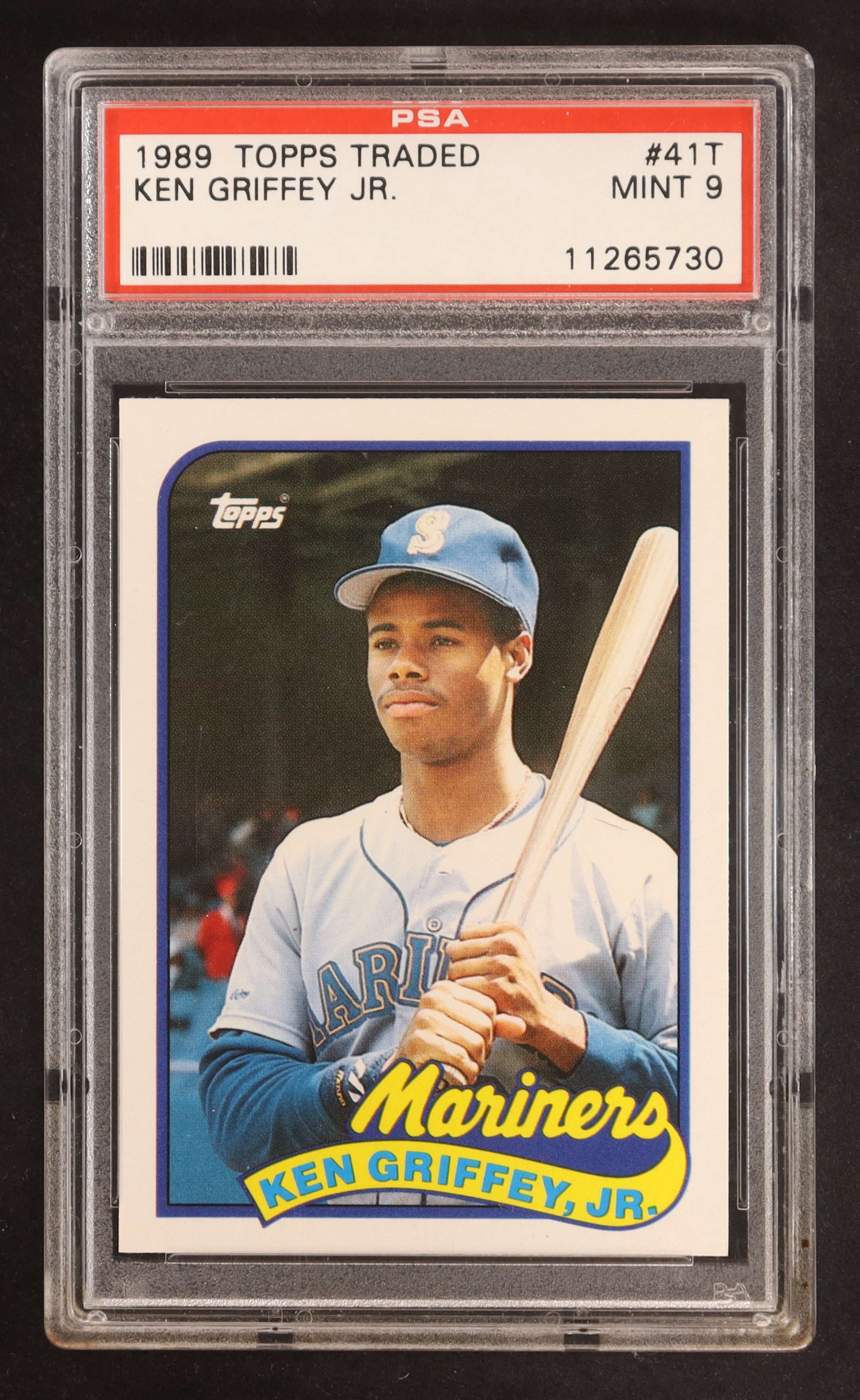 Ken Griffey Jr. 1989 Topps Traded #41T RC (PSA 9) at PristineAuction.com Ken Griffey Jr. 1989 Topps Traded #41T RC (PSA 9) at PristineAuction.com