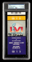 Ja'Marr Chase Signed Super Bowl LVI Commemorative Ticket (PSA) at PristineAuction.com