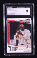 Michael Jordan 1997-98 Collector's Choice #190 / Catch 23 Road Show (CGC 9) at PristineAuction.com