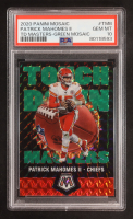 Patrick Mahomes II 2020 Panini Mosaic Touchdown Masters Mosaic Green #8 (PSA 10) at PristineAuction.com