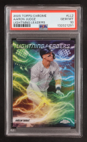 Aaron Judge 2025 Topps Chrome Lightning Leaders #LL2 (PSA 10) at PristineAuction.com
