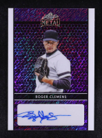 Roger Clemens 2024 Leaf Collective Leaf Autographs Shimmer Purple #LARC1 #3/7 at PristineAuction.com
