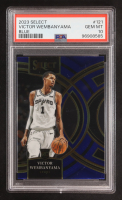Victor Wembanyama 2023-24 Select Blue #121 RC (PSA 10) at PristineAuction.com