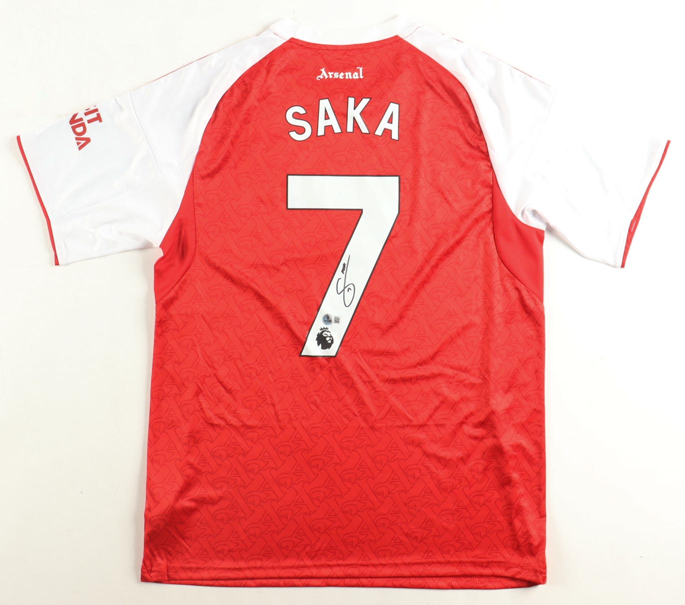Bukayo Saka Signed Arsenal F.C. Adidas Authentic Jersey (Beckett) at PristineAuction.com Bukayo Saka Signed Arsenal F.C. Adidas Authentic Jersey (Beckett) at PristineAuction.com