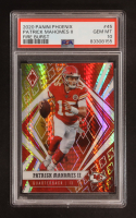 Patrick Mahomes II 2020 Panini Phoenix Fire Burst #45 (PSA 10) at PristineAuction.com
