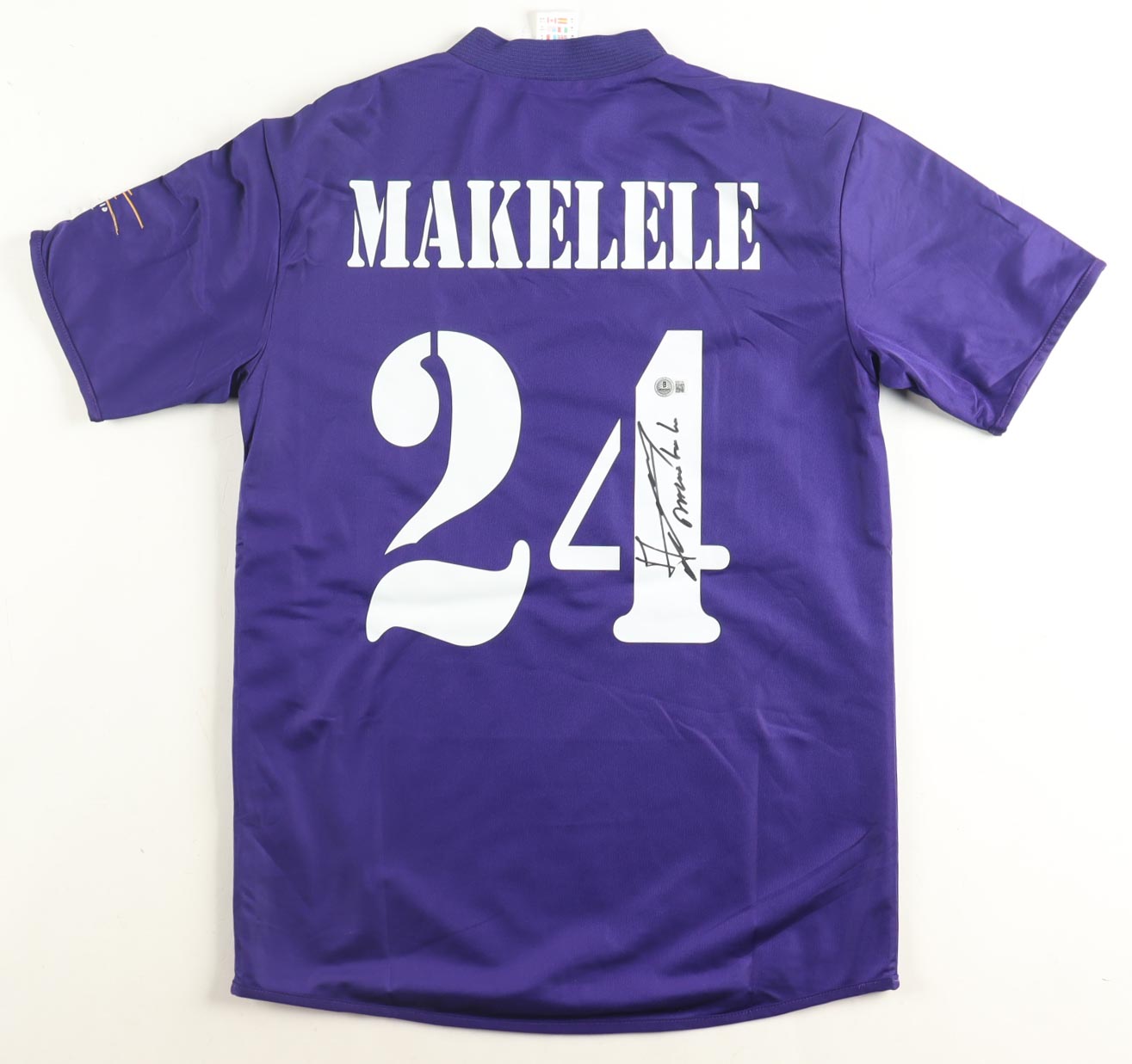 Claude Makelele Signed Real Madrid F.C. Adidas Authentic Jersey (Beckett) at PristineAuction.com Claude Makelele Signed Real Madrid F.C. Adidas Authentic Jersey (Beckett) at PristineAuction.com