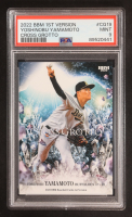 Yoshinobu Yamamoto 2022 BBM 1st Version Cross Grotto Japanese #CG19 RC (PSA 9) at PristineAuction.com