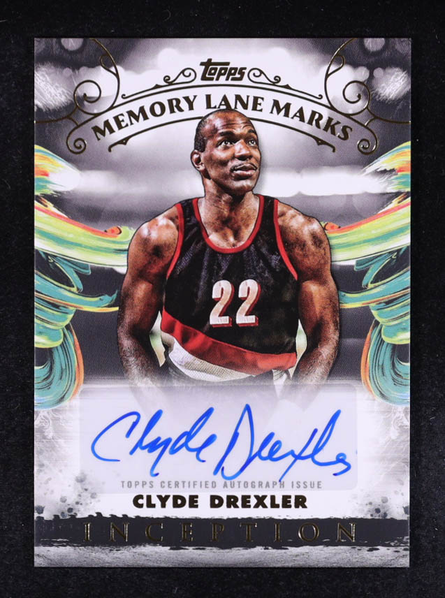 Clyde Drexler 2024-25 Topps Inception Memory Lane Marks #MLMCD at PristineAuction.com Clyde Drexler 2024-25 Topps Inception Memory Lane Marks #MLMCD at PristineAuction.com