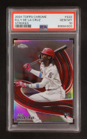 Elly De La Cruz 2024 Topps Chrome Strokes #S22 RC (PSA 10) at PristineAuction.com