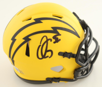 Oronde Gadsden Signed Chargers Rave Alternate Speed Mini Helmet (Beckett) at PristineAuction.com