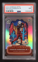 Marvin Harrison Jr. 2024 Donruss Optic Uptowns #5 RC (PSA 9) at PristineAuction.com
