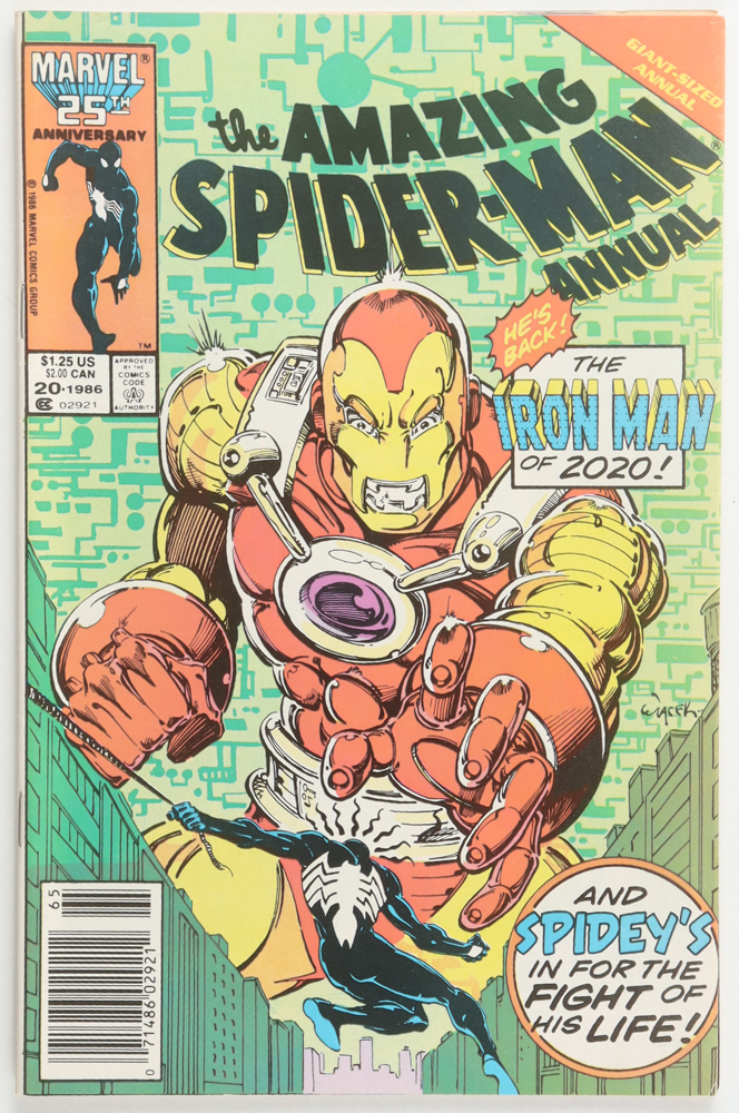1986 "The Amazing Spider-Man Annual" Issue #20 Marvel Comic Book at PristineAuction.com 1986 "The Amazing Spider-Man Annual" Issue #20 Marvel Comic Book at PristineAuction.com