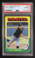 Paul Skenes 2024 Topps Heritage #594 RC (PSA 10) at PristineAuction.com