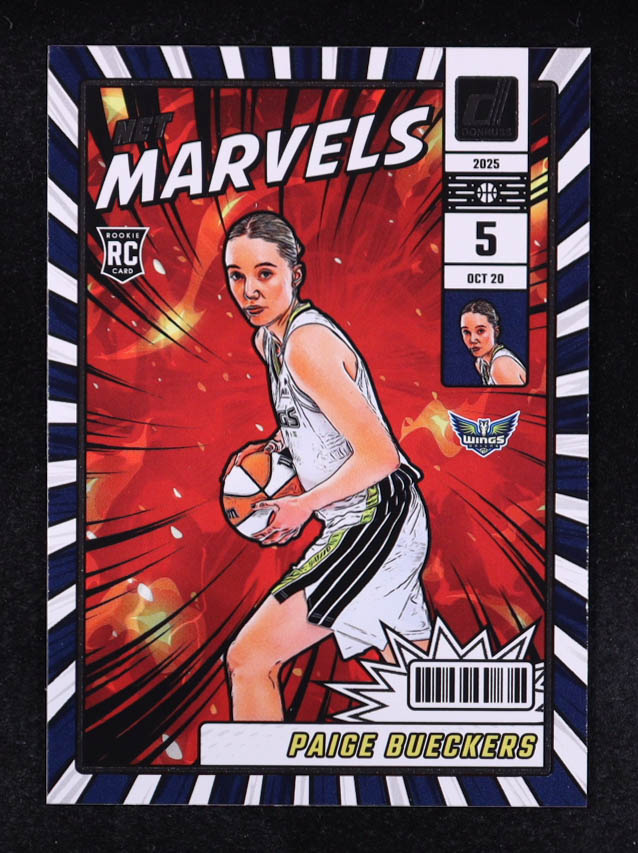 Paige Bueckers 2025 Donruss WNBA Net Marvels #23 RC at PristineAuction.com Paige Bueckers 2025 Donruss WNBA Net Marvels #23 RC at PristineAuction.com