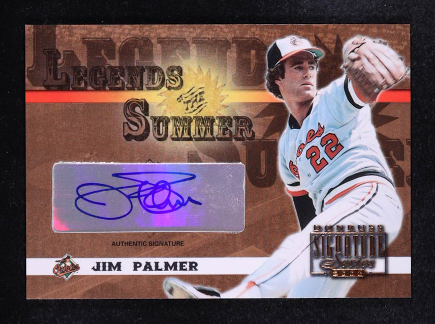 Jim Palmer 2003 Donruss Signature Series Legends of Summer Autographs #20 at PristineAuction.com Jim Palmer 2003 Donruss Signature Series Legends of Summer Autographs #20 at PristineAuction.com