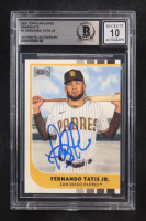 Fernando Tatis Jr. Signed 2021 Topps Archives Snapshots #1 (BGS) at PristineAuction.com