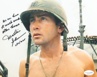 Martin Sheen Signed "Apocalypse Now" 8x10 Photo Inscribed "We Are Here To Walk Each Other Home" & "9/10/2025" (ACOA) at PristineAuction.com