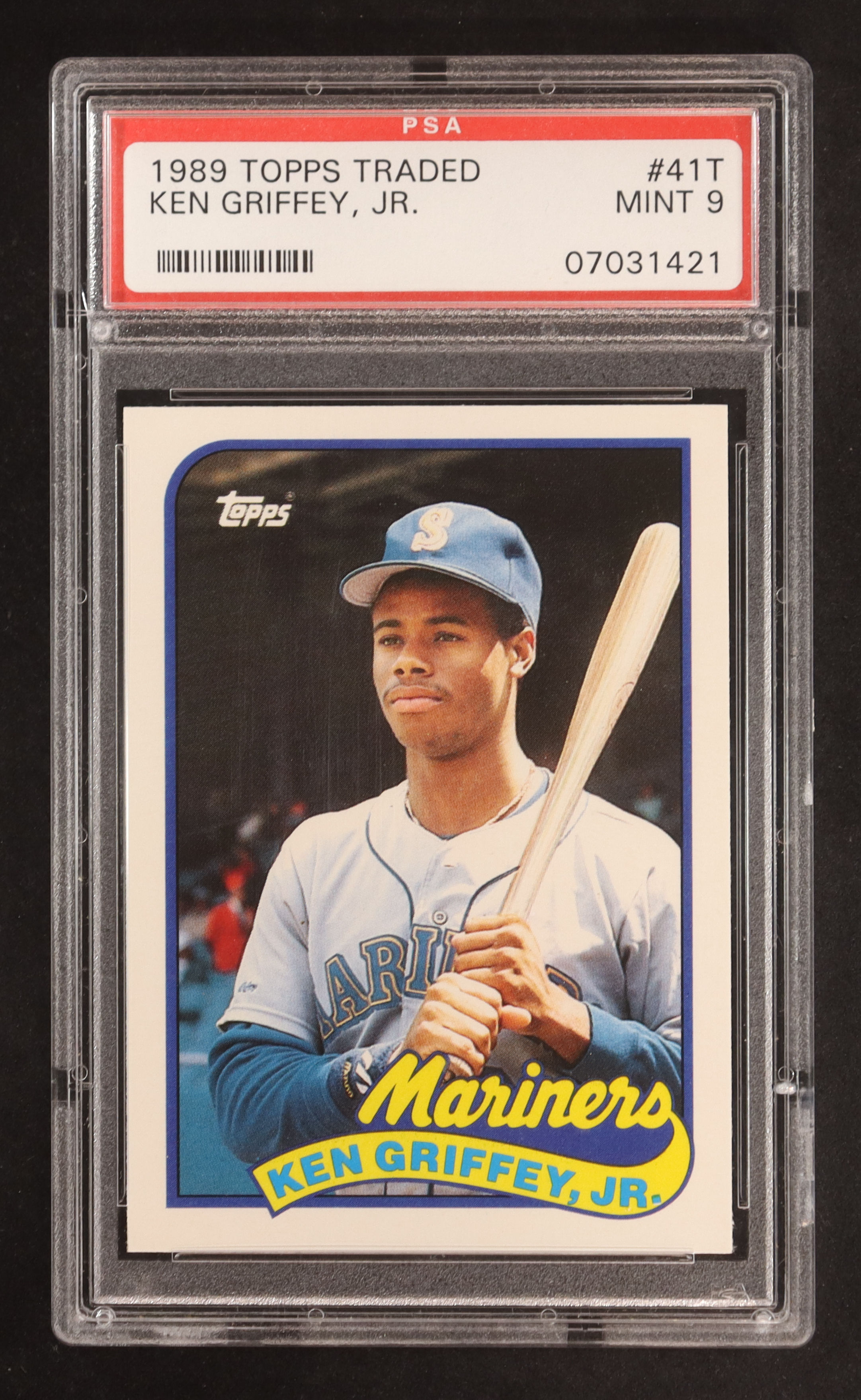 Ken Griffey Jr. 1989 Topps Traded #41T RC (PSA 9) at PristineAuction.com Ken Griffey Jr. 1989 Topps Traded #41T RC (PSA 9) at PristineAuction.com