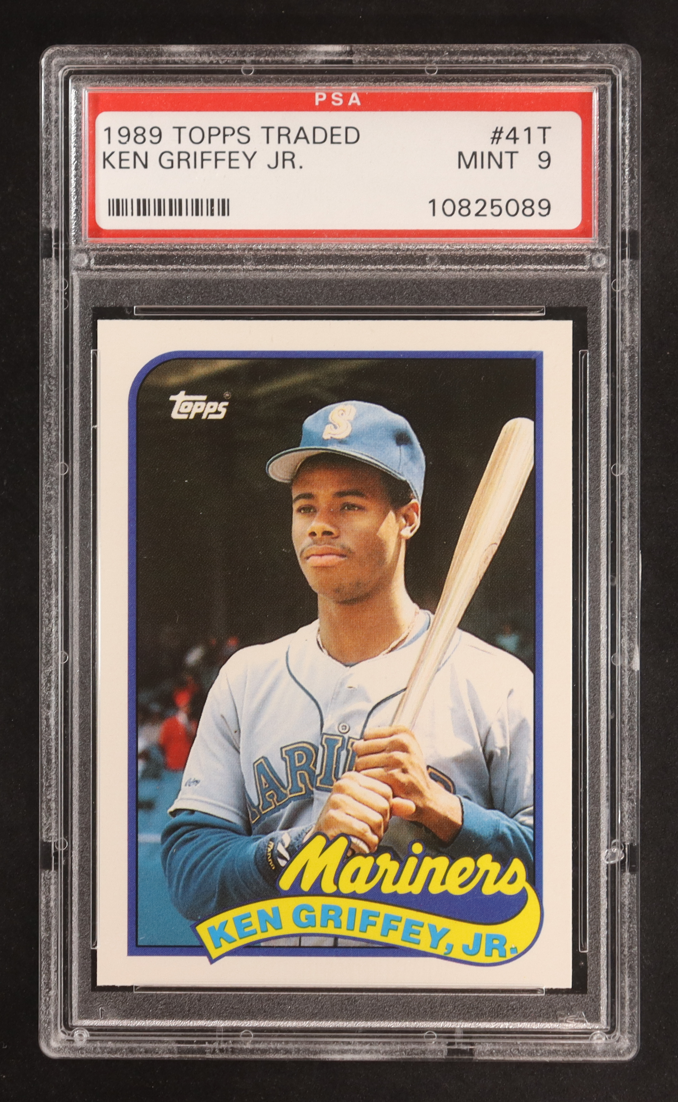 Ken Griffey Jr. 1989 Topps Traded #41T RC (PSA 9) at PristineAuction.com Ken Griffey Jr. 1989 Topps Traded #41T RC (PSA 9) at PristineAuction.com