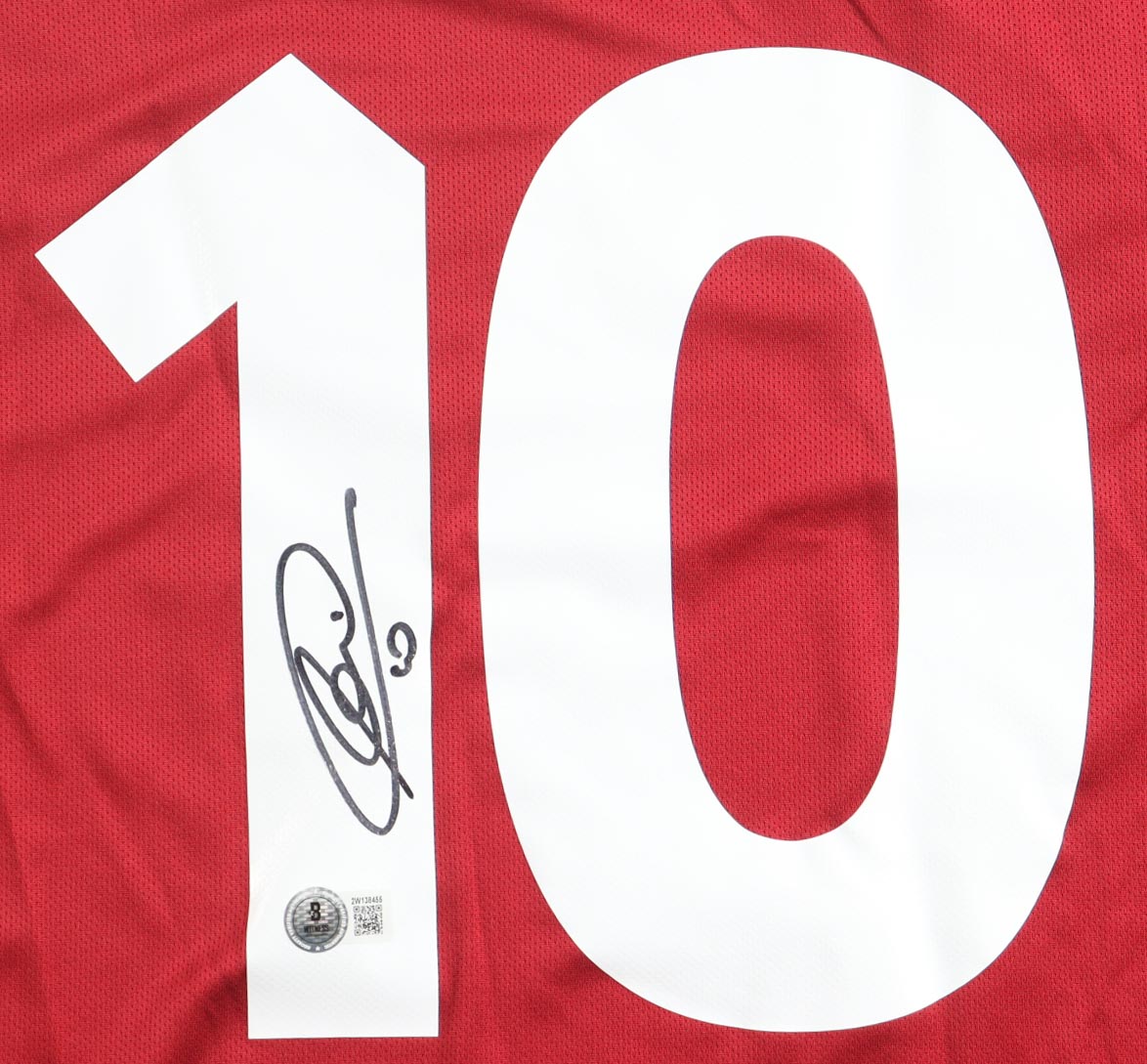 Francesco Totti Signed AS Roma Kappa Authentic Jersey (Beckett) at PristineAuction.com Francesco Totti Signed AS Roma Kappa Authentic Jersey (Beckett) at PristineAuction.com