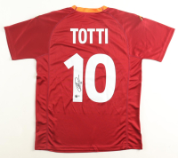 Francesco Totti Signed AS Roma Kappa Authentic Jersey (Beckett) at PristineAuction.com