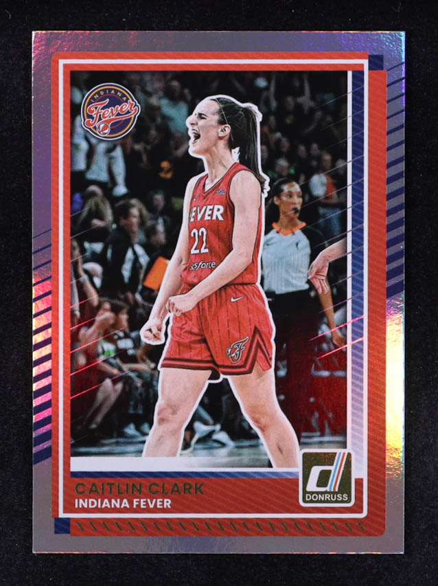 Caitlin Clark 2025 Donruss WNBA Holo #47 at PristineAuction.com Caitlin Clark 2025 Donruss WNBA Holo #47 at PristineAuction.com