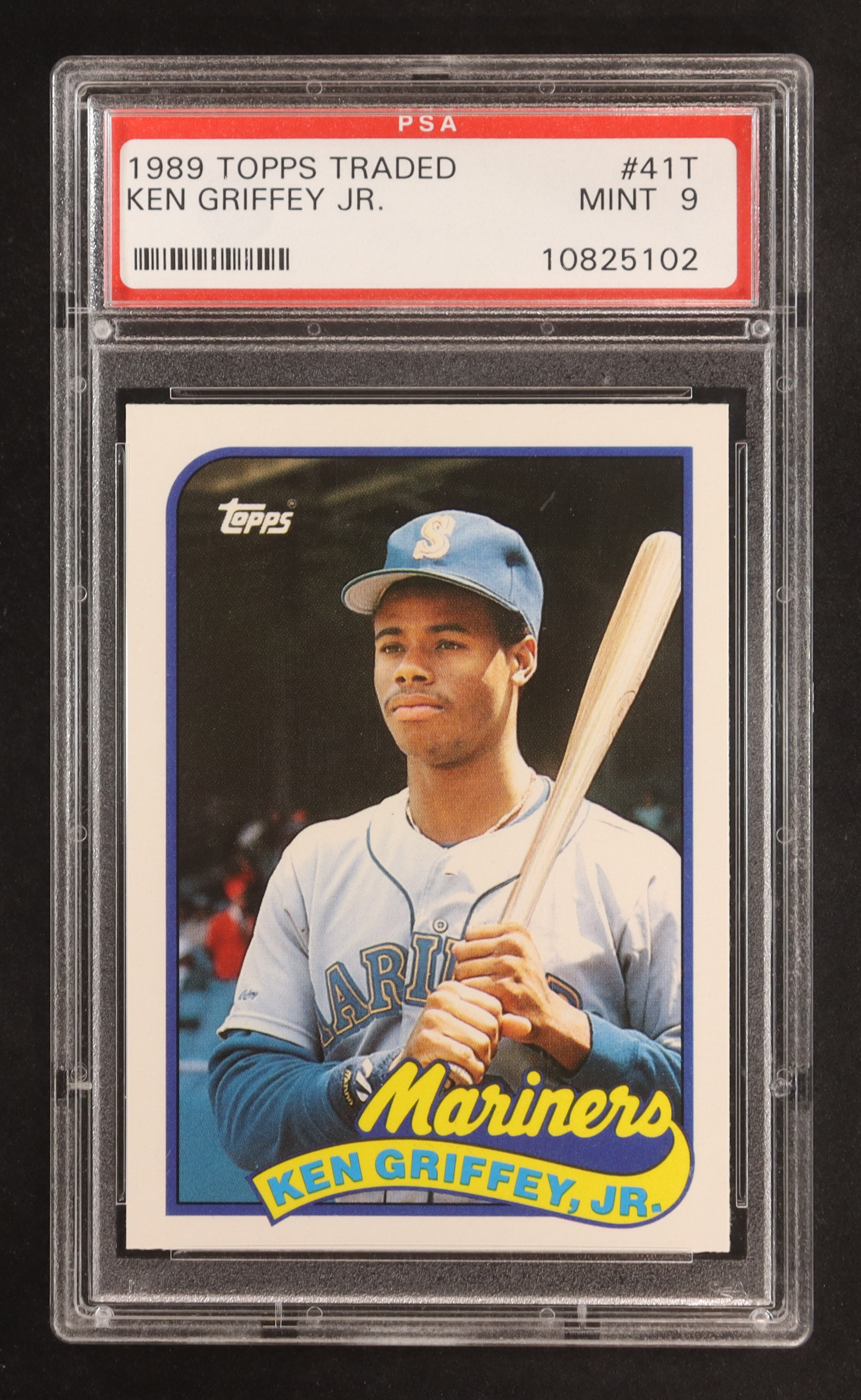Ken Griffey Jr. 1989 Topps Traded #41T RC (PSA 9) at PristineAuction.com Ken Griffey Jr. 1989 Topps Traded #41T RC (PSA 9) at PristineAuction.com