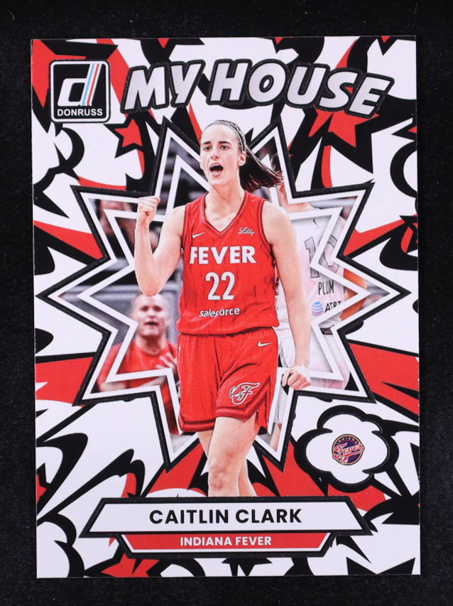 Caitlin Clark 2025 Donruss WNBA My House #4 at PristineAuction.com Caitlin Clark 2025 Donruss WNBA My House #4 at PristineAuction.com