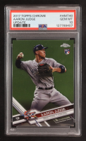 Aaron Judge 2017 Topps Chrome Update #HMT40 AS RC (PSA 10) at PristineAuction.com