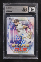 Fernando Tatis Jr. Signed 2023 Topps Stars of MLB #SMLB15 (BGS | Auto 10) at PristineAuction.com