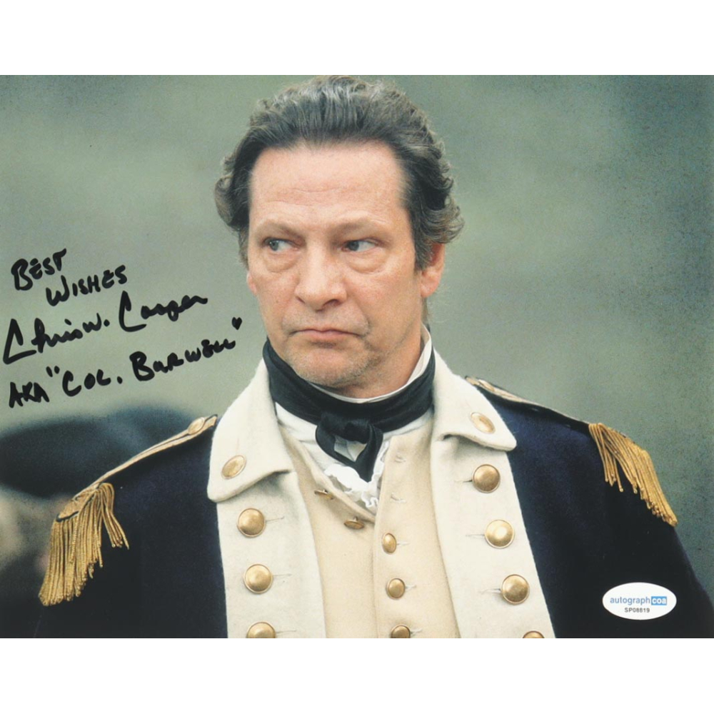 Chris Cooper Signed "The Patriot" 8x10 Photo Inscribed "Best Wishes" & "AKA Col. Burwell" (AutographCOA) at PristineAuction.com