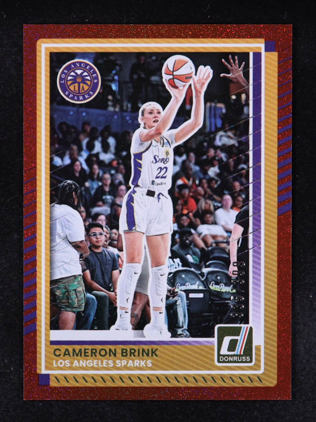 Cameron Brink 2025 Donruss WNBA Red Shimmer #2 #335/399 at PristineAuction.com Cameron Brink 2025 Donruss WNBA Red Shimmer #2 #335/399 at PristineAuction.com