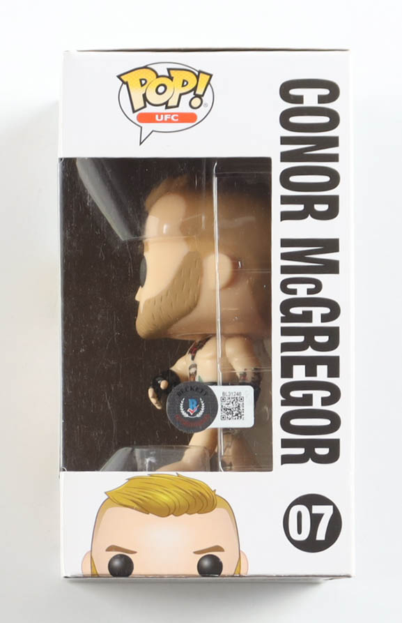 Conor McGregor Signed "UFC" #07 Funko Pop! Vinyl Figure (Beckett) at PristineAuction.com Conor McGregor Signed "UFC" #07 Funko Pop! Vinyl Figure (Beckett) at PristineAuction.com