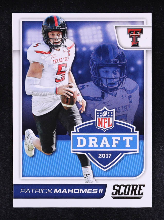 Patrick Mahomes II 2017 Score NFL Draft #2 RC at PristineAuction.com Patrick Mahomes II 2017 Score NFL Draft #2 RC at PristineAuction.com