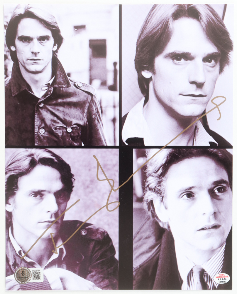 Jeremy Irons Signed 8x10 Photo (Beckett) at PristineAuction.com Jeremy Irons Signed 8x10 Photo (Beckett) at PristineAuction.com