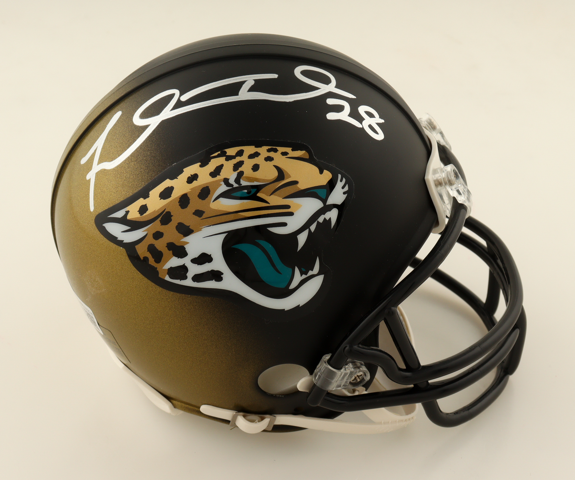 Fred Taylor Signed Jaguars Alternate Mini Helmet (Beckett) at PristineAuction.com Fred Taylor Signed Jaguars Alternate Mini Helmet (Beckett) at PristineAuction.com